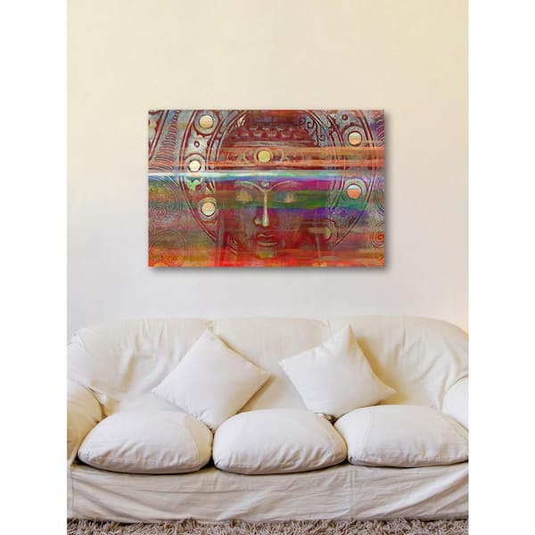 Unbranded 12 in. H x 18 in. W "Kalpi" by Parvez Taj Printed Canvas Wall Art