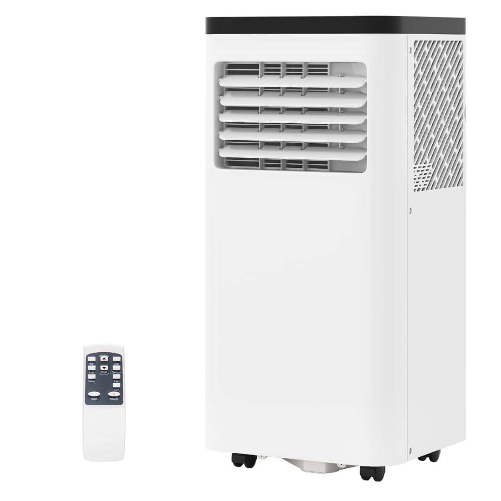 10,000 BTU 3-in-1 Portable Air Conditioner Cools 450 Sq. Ft. with Dehumidifier and Remote in White price history on PriceWatchPro