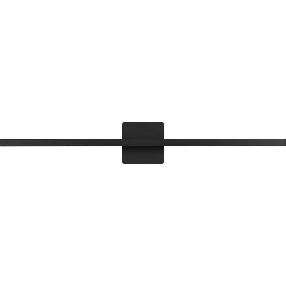 Matte Black 32-Inch Aluminum Dimmable Vanity Light