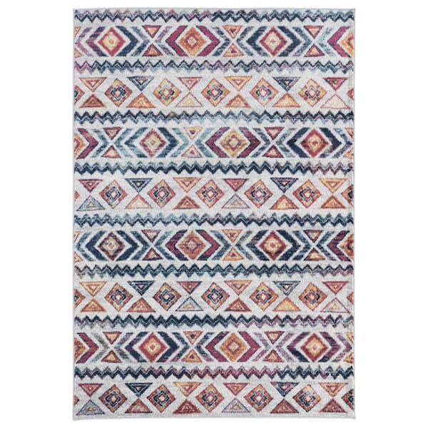 United Weavers Bali Brenton Multi 7 ft. 10 in. x 10 ft. 6 in. Area Rug