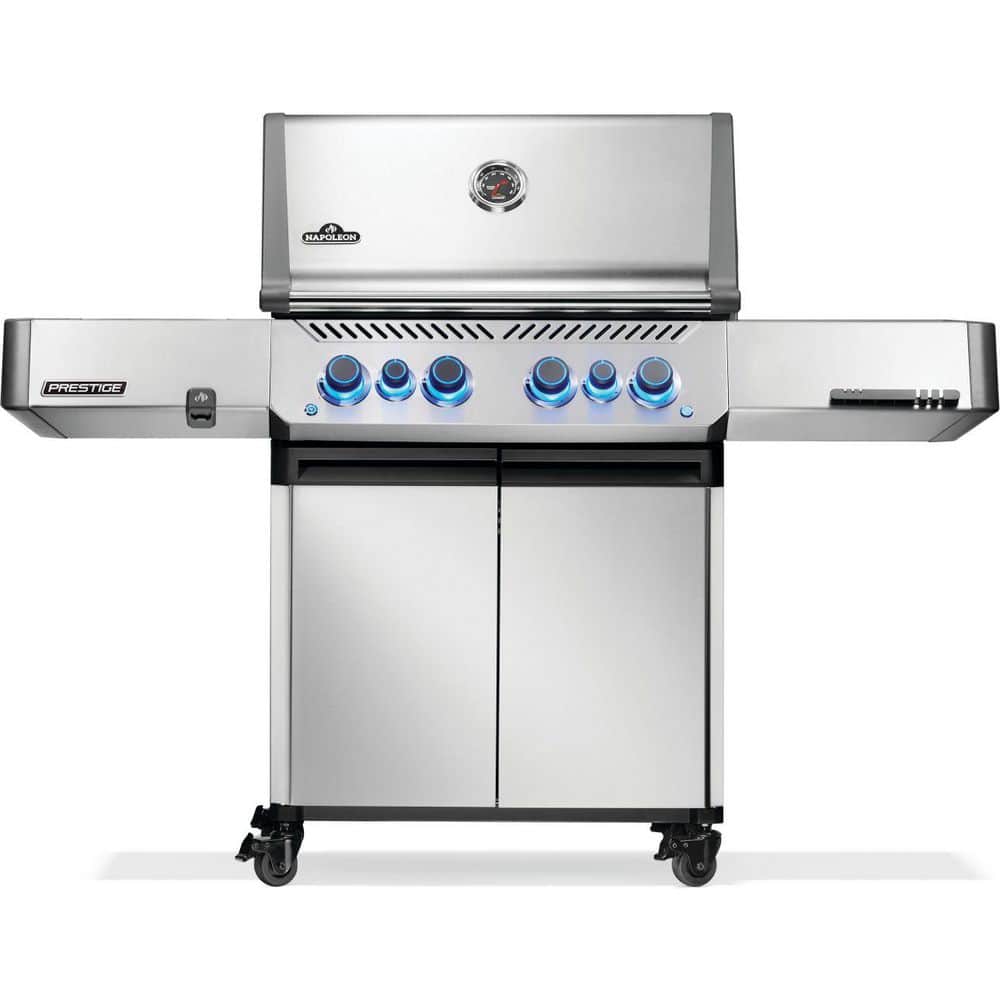 Prestige 500 Propane Gas Grill with Infrared Side and Rear Burner in Stainless Steel price history on PriceWatchPro