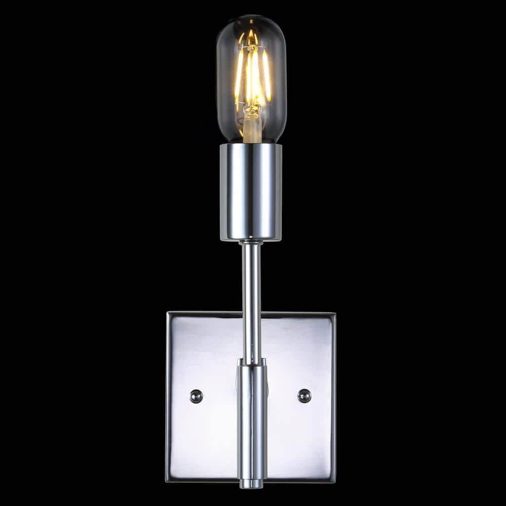 Turing 11.75'' Chrome Polished LED Wall Sconce for Versatile Placement