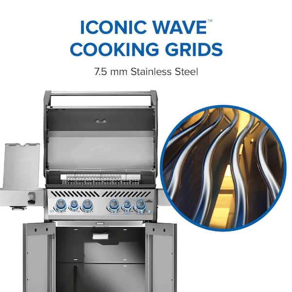 NAPOLEON Rogue Pro-S 525 4-Burner Natural Gas Grill in Stainless