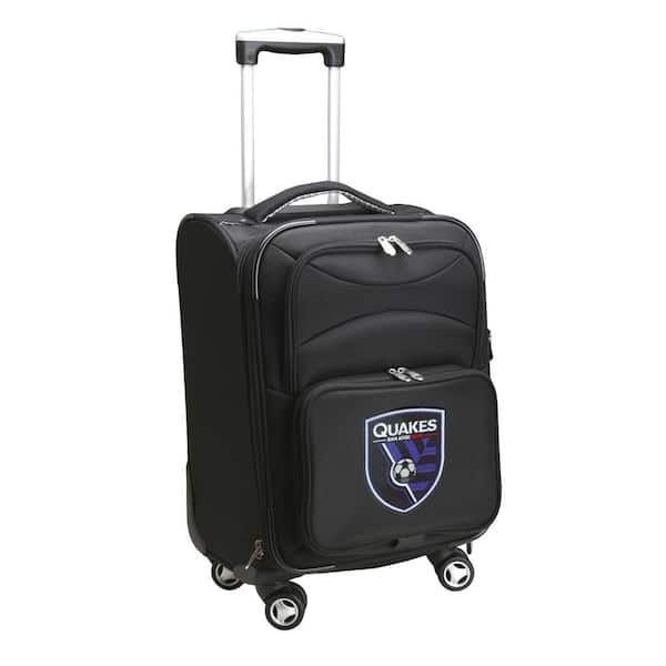 Mojo San Jose Earthquakes 21 in. Carry- on Soft Sided Luggauge- Black