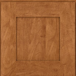 14-5/8 in. x 14-5/8 in. Cabinet Door Sample in Praline