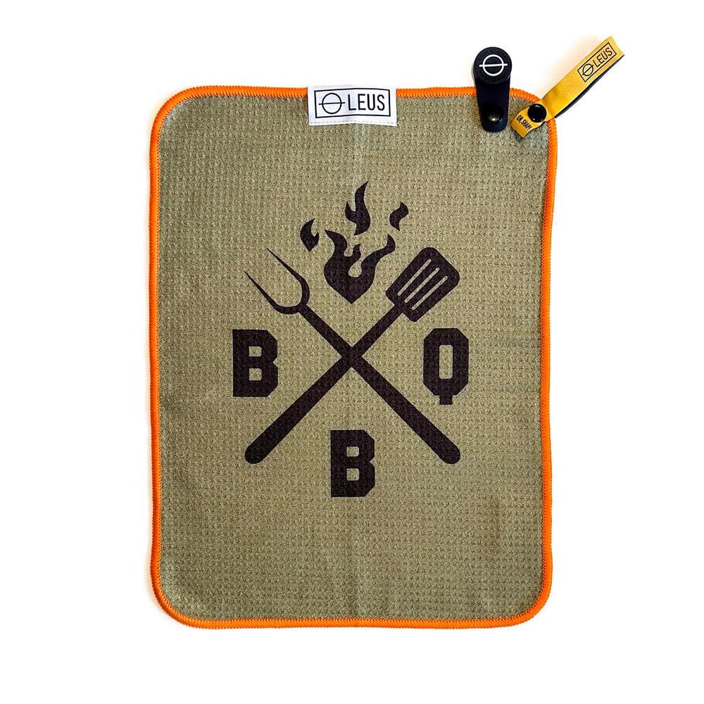 BBQ Towel for Grilling Cooking Camping, Magnetized Quick Drying Absorbent M