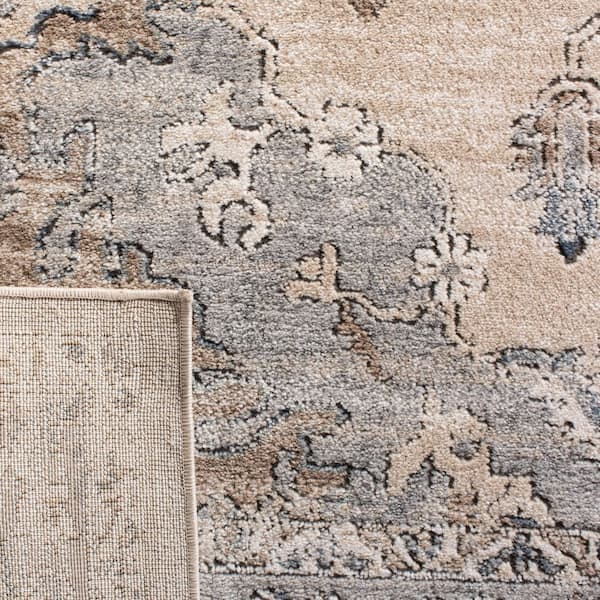 SAFAVIEH Martha Stewart 8 ft. x 10 ft. Beige/Gray Distressed