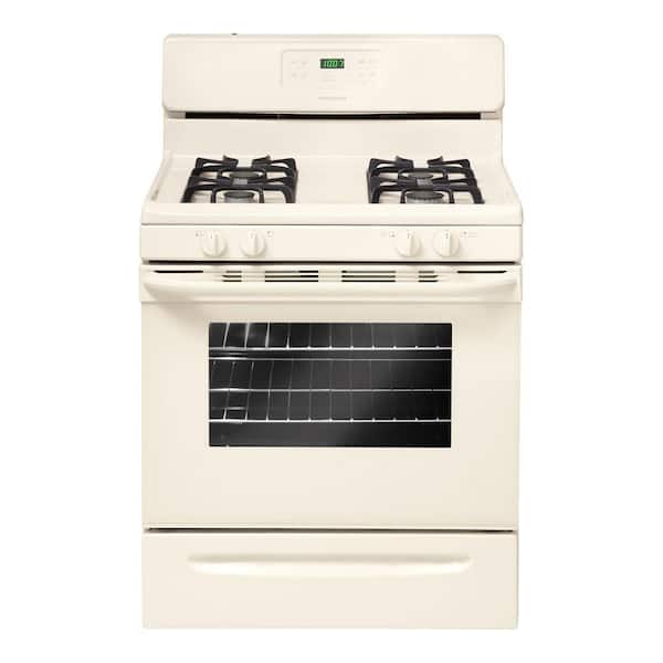 Frigidaire 30 in. 5.0 cu. ft. Gas Range with Self-Cleaning Oven in Bisque