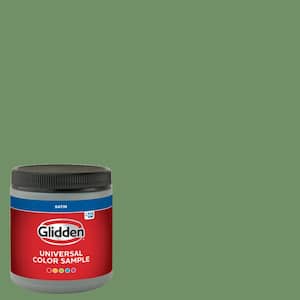 8 oz. PPG1130-6 Moss Ring Satin Interior Paint Sample