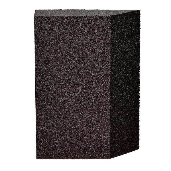 3M - 2 7/8 in. x 4 7/8 in. x 1 in. Fine Angled Drywall Sanding Sponge (4-Pack)