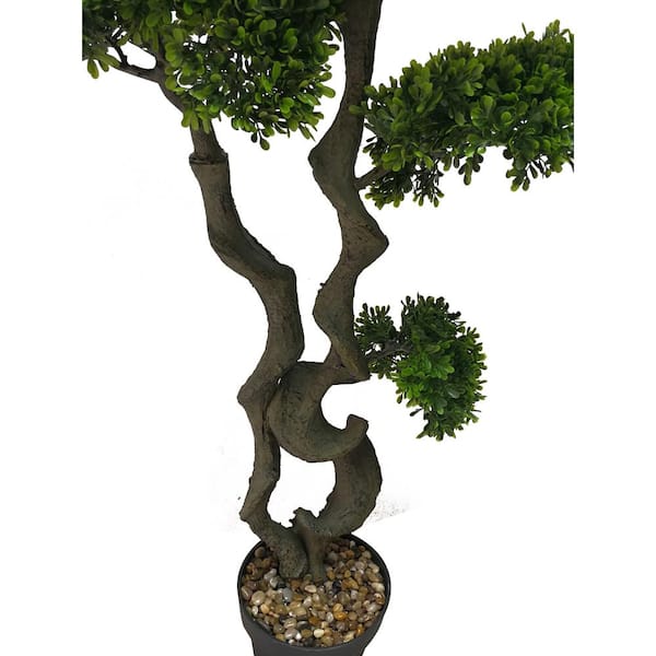 Bonsai Tree in Concrete Vase Fiyatı - Leaf Flower