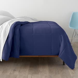 Home Collection Navy King Size Triple Brushed Microfiber Comforter