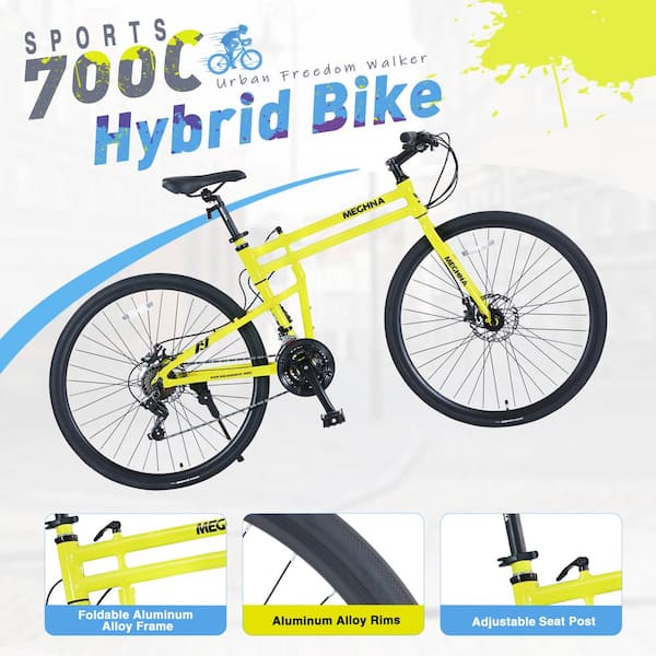 Mens fashion hybrid bike 21 frame