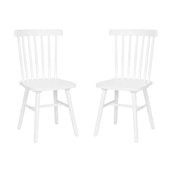 TAYLOR + LOGAN White Wood Dining Chair RE506815TAYLH The Home Depot