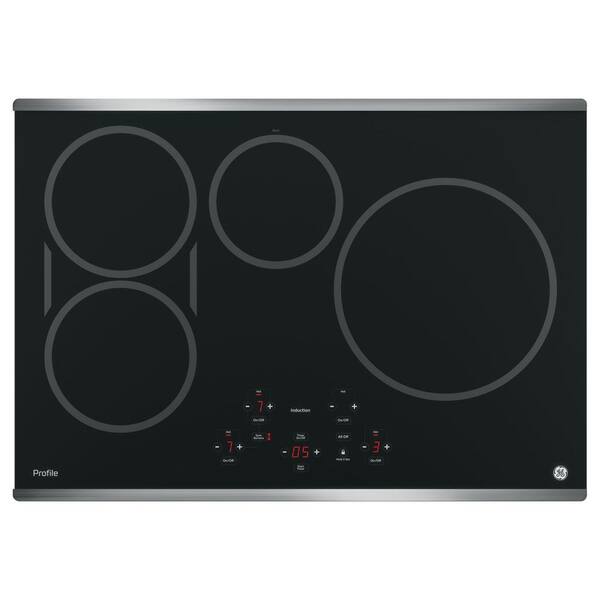GE Profile Profile 30 in. Electric Induction Cooktop in Stainless Steel