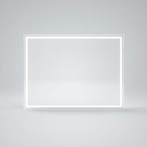 Bochum 48 in. W x 36 in. H Rectangular Frameless LED Wall Bathroom Vanity Mirror