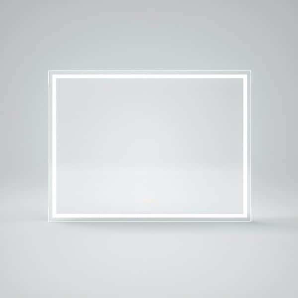 Bochum 48 in. W x 36 in. H Rectangular Frameless LED Wall Bathroom Vanity Mirror