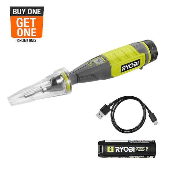 USB Lithium Soldering Pen Kit with 2.0 Ah Lithium-ion Rechargeable Battery and Charging Cable