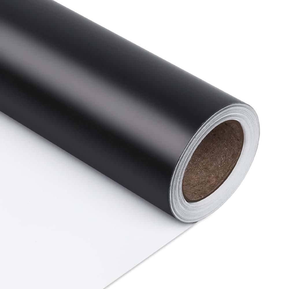 1.1 lb. 17.48 x 1.81 x 1.77 in. Matte Metal Black Wrapping Paper Solid Color for Weddings, Valentine's, Christmas, DIY price history on PriceWatchPro