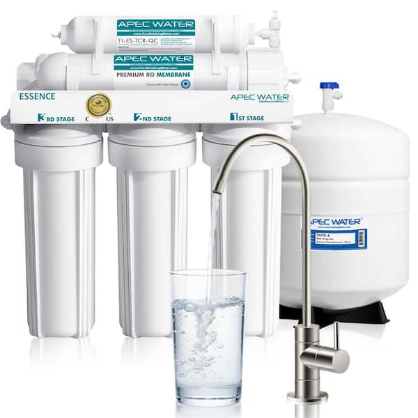 Essence Premium Quality 5-Stage Under-Sink Reverse Osmosis Drinking Water Filter System