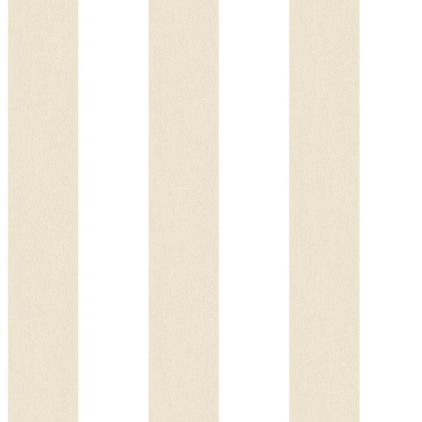 Unbranded Smart Stripes 3 Pink/White Surface Stripe Vinyl on Non-Woven Non-Pasted Wallpaper Sample