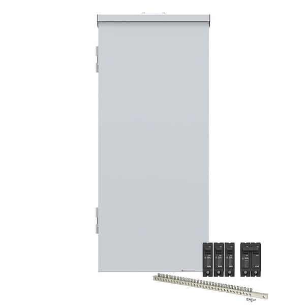 200 Amp 30-Space 60-Circuit Main Lug Outdoor Plug-On Neutral Load Center Value Pack (PAC3020RPA)