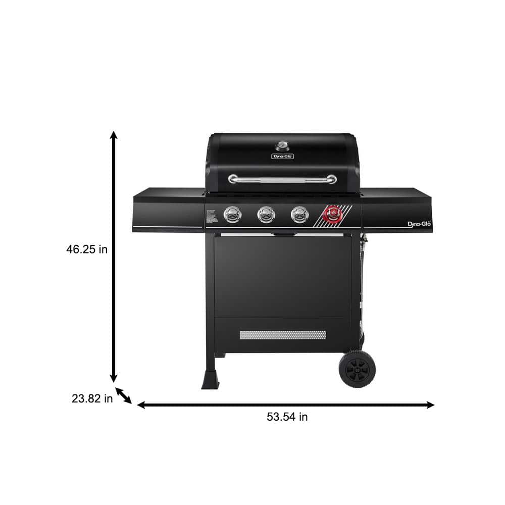 4 Burner Propane Gas Grill in Matte Black Ubuy