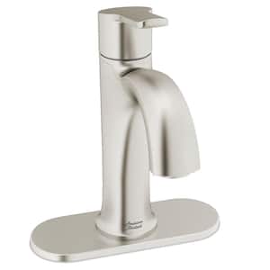Corsham Single-Handle Single-Hole Bathroom Faucet in Brushed Nickel