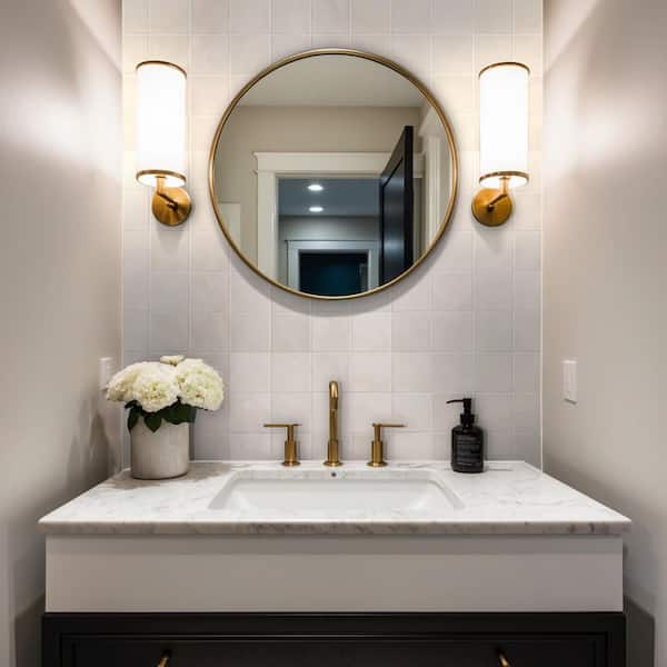 Lakeview Dove 5 in. x 5 in. Glossy Ceramic Wall Tile (10.2 sq. ft./Case)