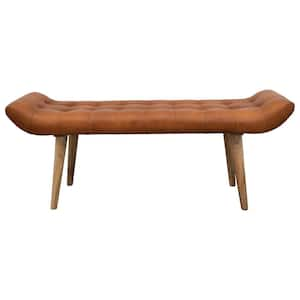 Tobacco 49.25 in. Bedroom Bench