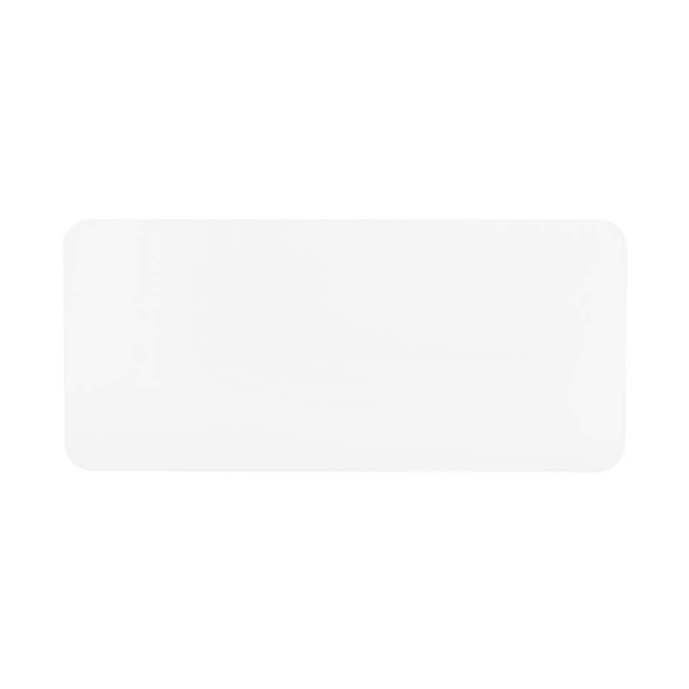 Ella 78.7" Pure White Composite Rectangular Dining Table