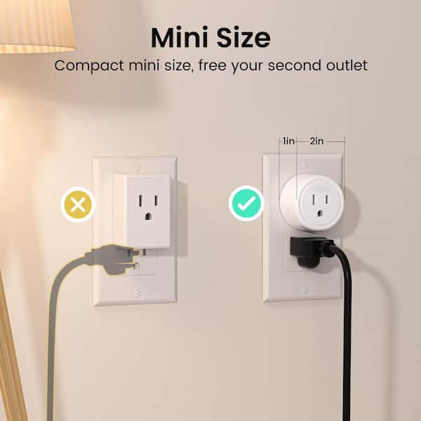 【ほぼ未使用品】Smart Tap PowerArQ Foladable 120 Aoibox 10 Amp 120 Volt WiFi Bluetooth Grounding Smart Plug