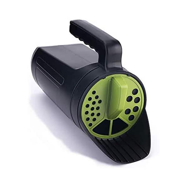 1.05 lb. Durable Plastic Handheld Spreader for Grass Seed Fertilizer Earth Food Snow Salt and Ice Melt Adjustable