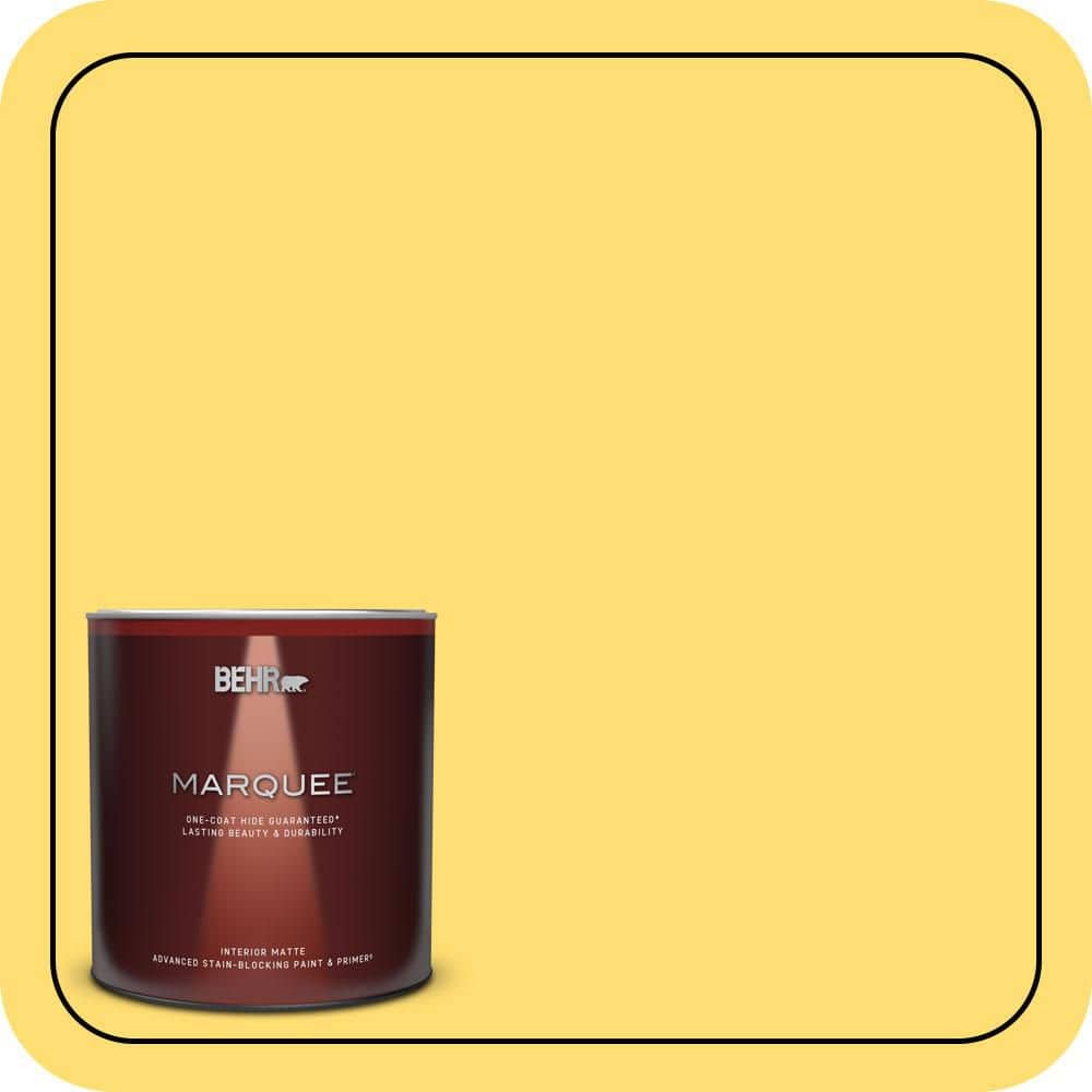 1 qt. #370B-5 Sun Shower Matte Interior Paint & Primer price history on PriceWatchPro