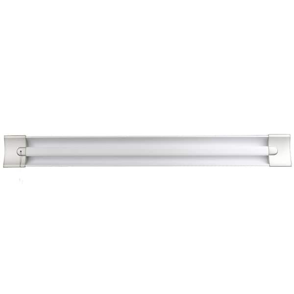 Commercial Electric 4 ft. White Integrated LED Shop Light at 4000