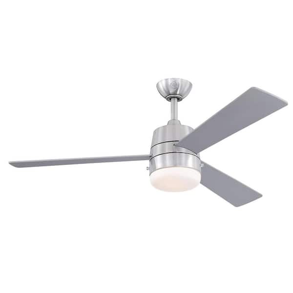 Westinghouse Brinley 52 in. LED Indoor Brushed Nickel Ceiling Fan with Light Fixture