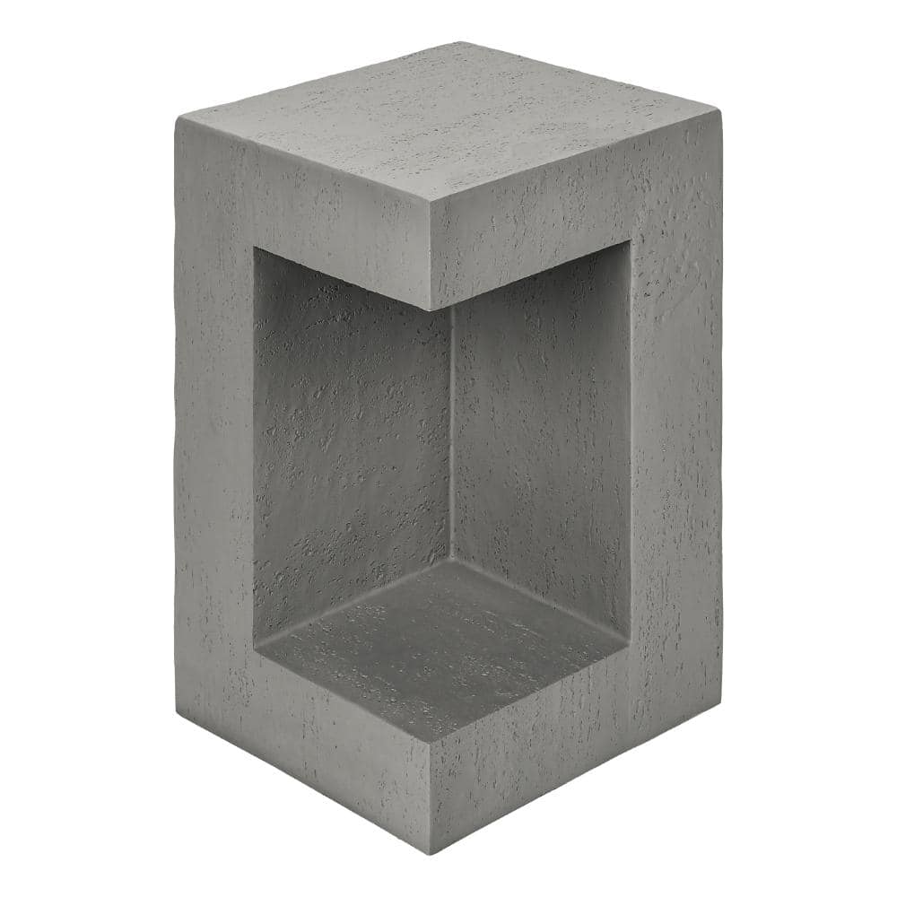22.25 in White Modern Outdoor Side Table for patio price history on PriceWatchPro