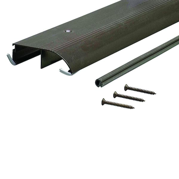 M-D Building Products 3-1/2 in. x 41-1/2 in. Bronze Aluminum Bumper Threshold