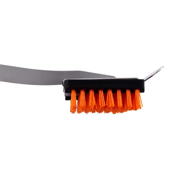 MIKE N DAD Hair Brush Cleaner Tool with Metal Wire Rake Wooden