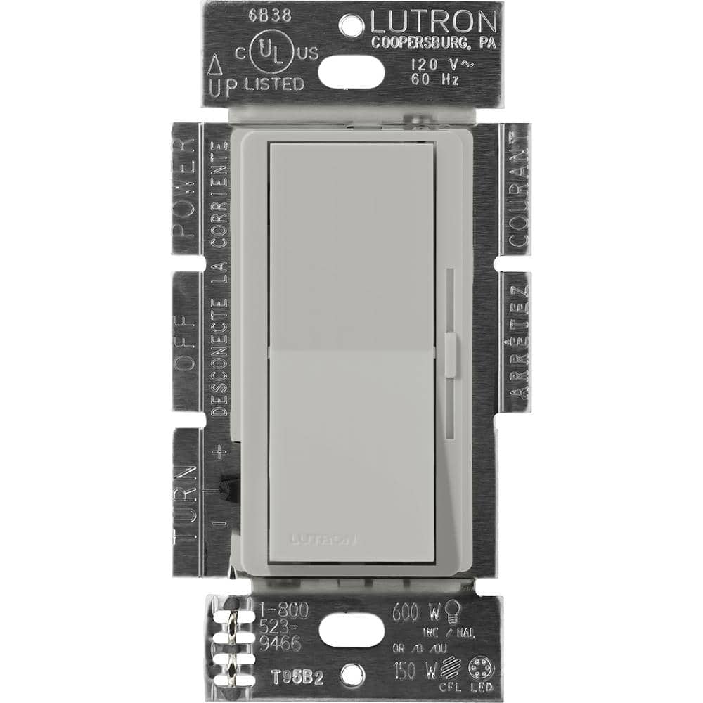 Diva Dimmer Switch for Magnetic Low Voltage, 600-Watt/Single-Pole or 3-Way, Pebble (DVSCLV-603P-PB) price history on PriceWatchPro