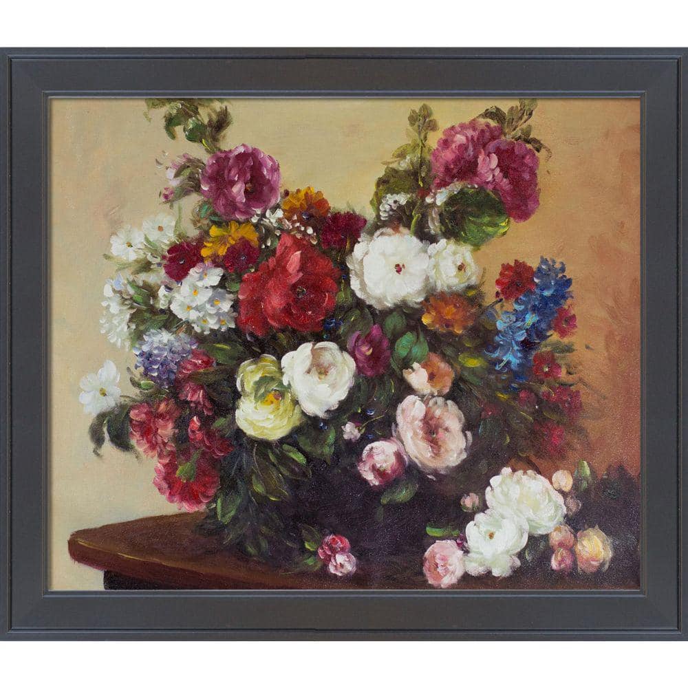 LA PASTICHE Bouquet of Diverse Flowers by Henri Fantin-Latour