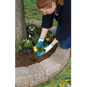 Rumblestone 79.3 in. x 10.5 in. Concrete Tree Ring Kit in Cafe