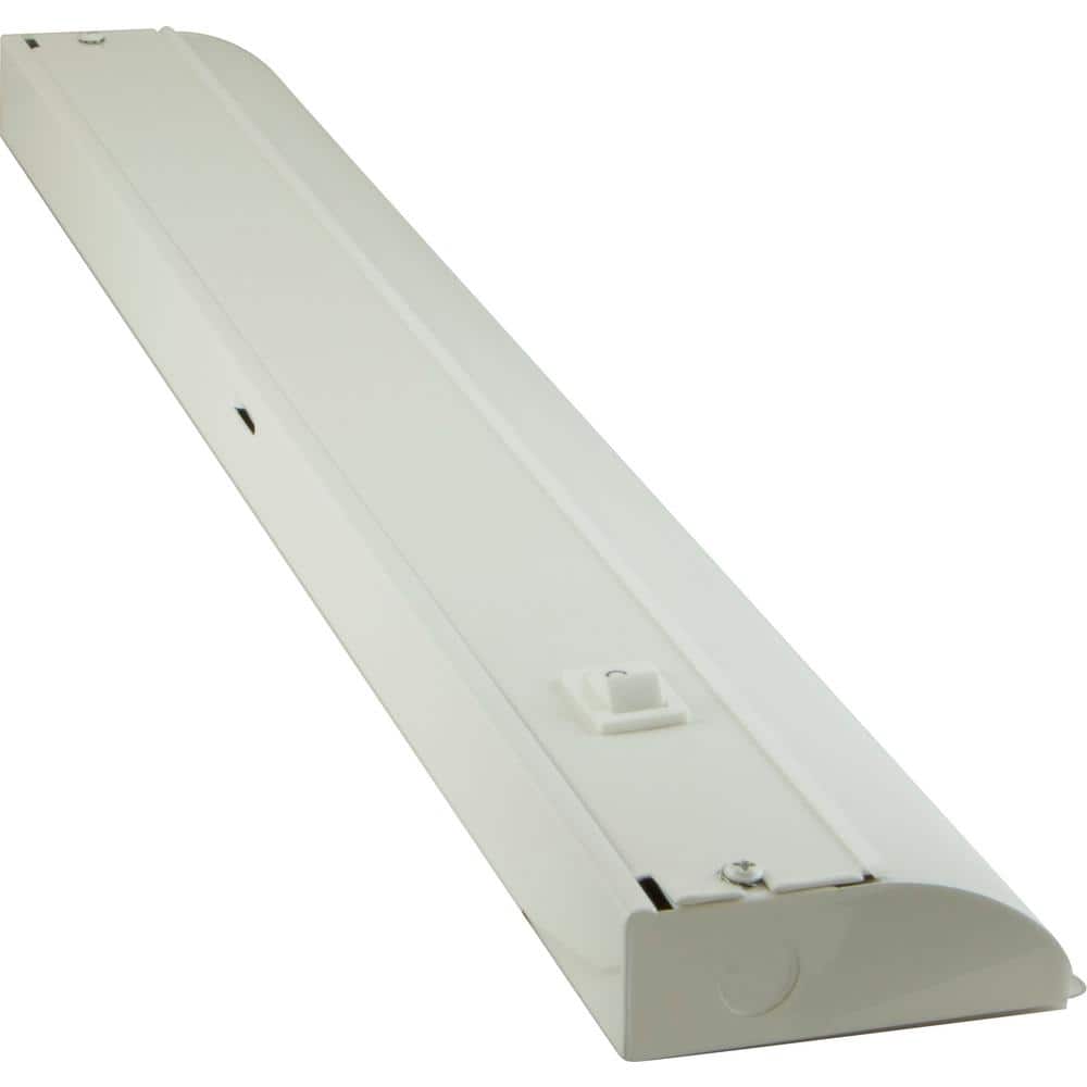 Premium Direct Wire 12 in. LED White Under Cabinet Light (4-Pack)