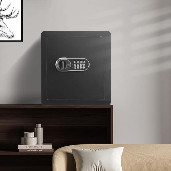 Safe 1.8 cu. ft. Home Safe 15.8 x 13 x 16.9 in. Cabinet Safe with Fire-Proof Bag Steel Security Safe with Digital Keypad