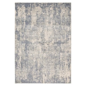 Jordan 6 ft. X 8 ft. Light Gray Abstract Area Rug