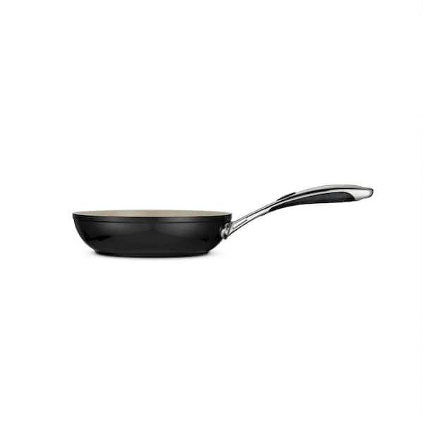 Metallic Black 8-inch Fry Pan, Induction-Ready Aluminum Nonstick Tramontina 80141/008DS Gourmet Cold Forged