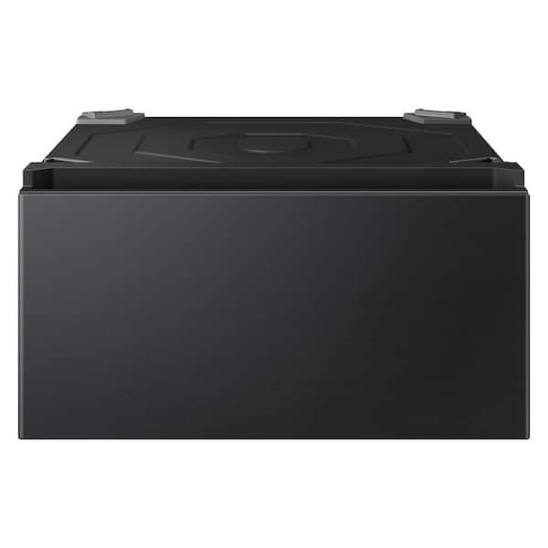 Samsung 27 in. Laundry Pedestal in Brushed Black with Storage Drawer for All-In-One Model