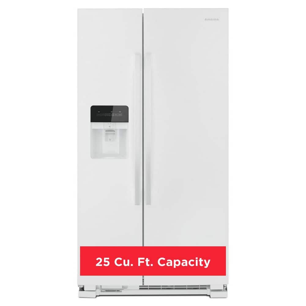 Amana 36 in. 24.6 Cu. Ft Side-by-Side...