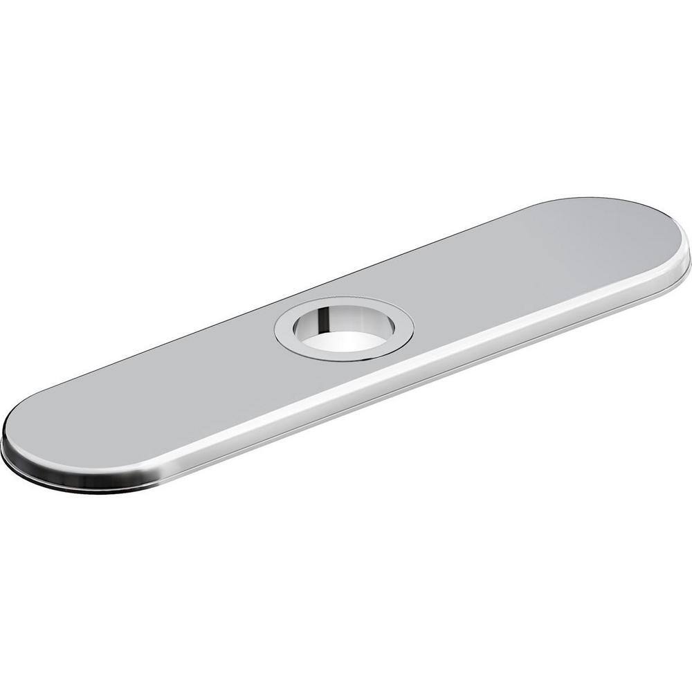Elkay 3 in. x 10 in. Chrome 3Hole Deck Plate/Escutcheon LK134CR The