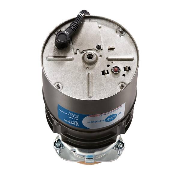 Insinkerator Badger 5xp 3 4 Hp Continuous Feed Garbage Disposal With Power Cord Badger 5xp W C The Home Depot